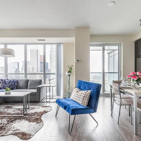 Luxury 1Br Condo - King Bed With City Views Toronto Dış mekan fotoğraf